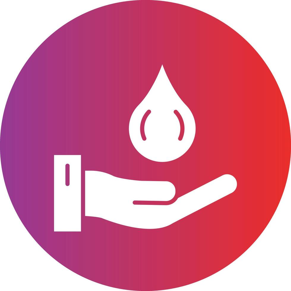 Vector Design Save Water Icon Style