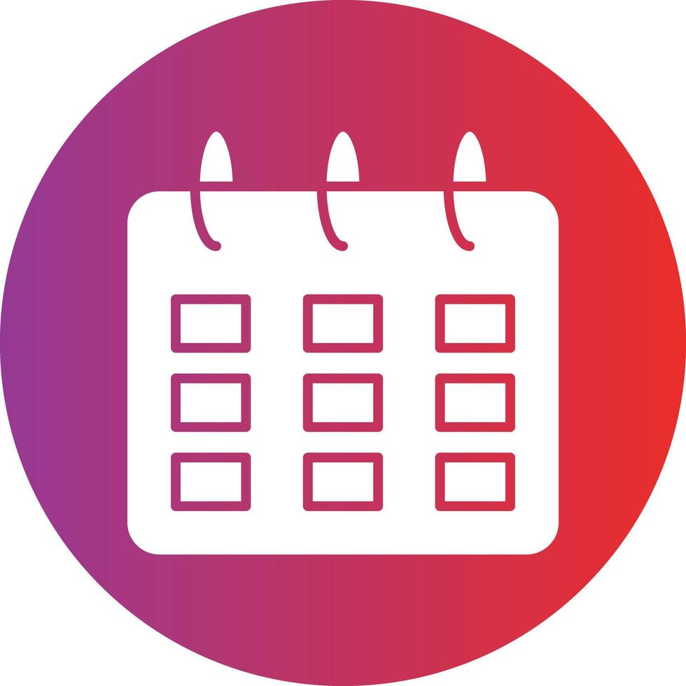 Vector Design Spring Calendar Icon Style