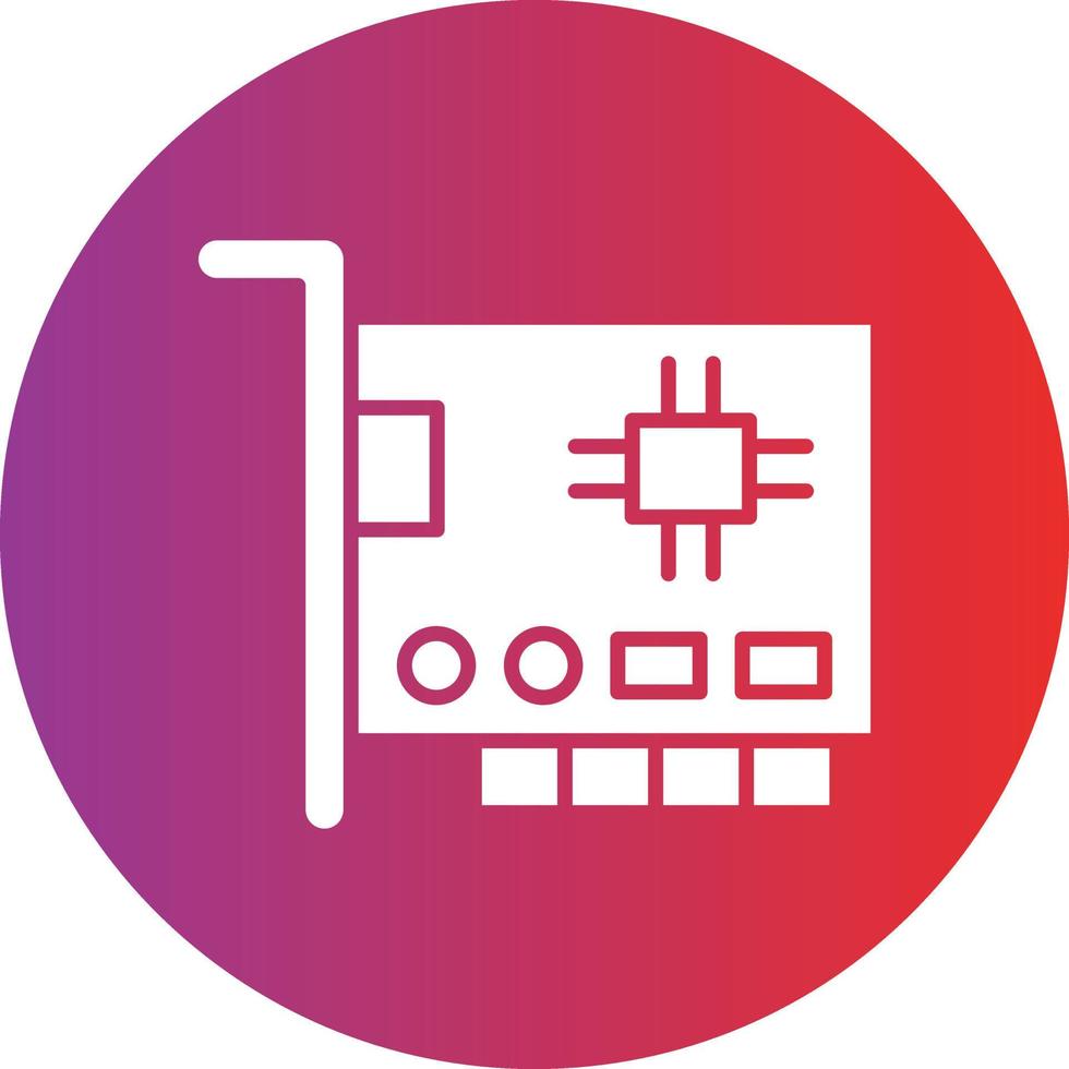 Vector Design Network Interface Card Icon Style