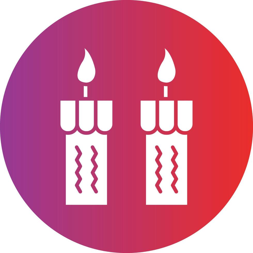 Vector Design Candles Icon Style