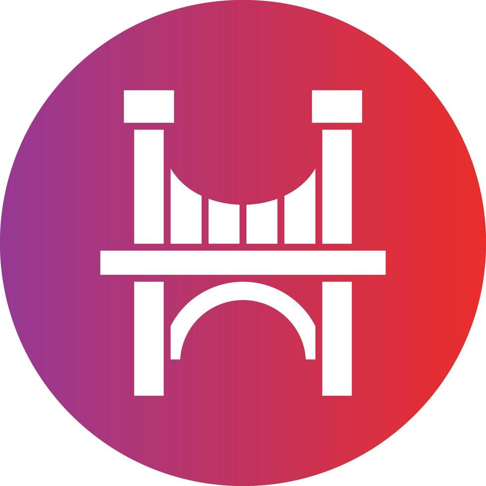 Vector Design Bridge Icon Style