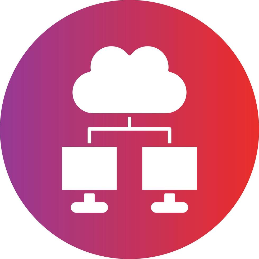 Vector Design Cloud computing Icon Style