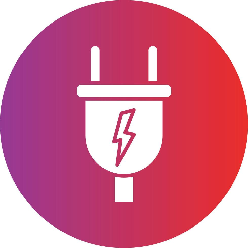 Vector Design Power Plug Icon Style