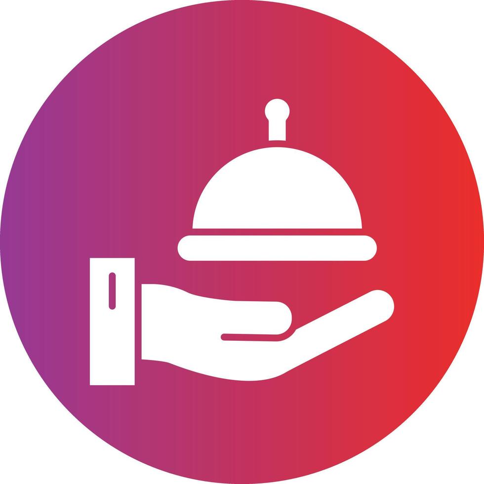 Vector Design Room service Icon Style