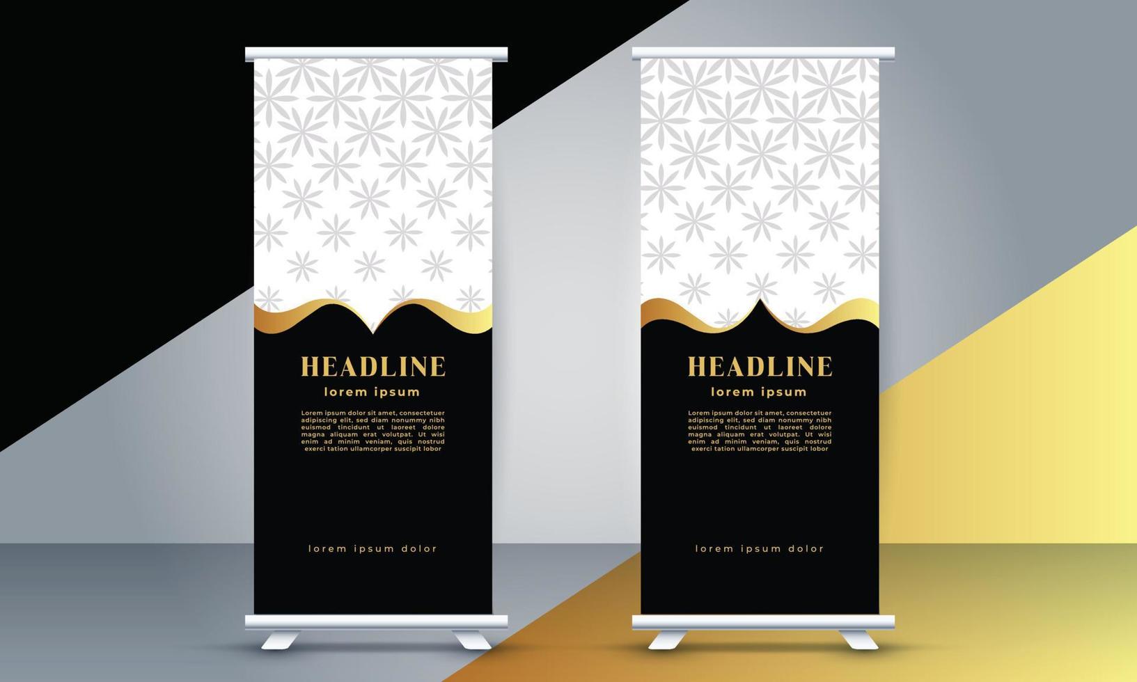 creative golden vector modern business template