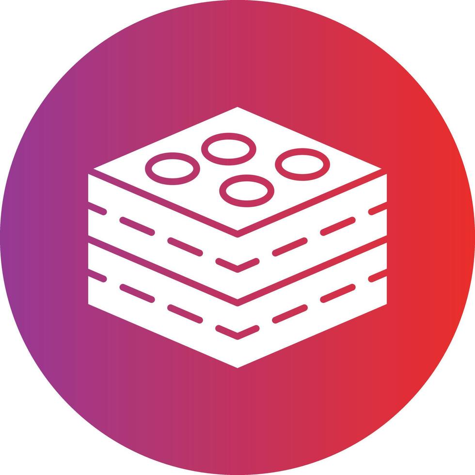 Vector Design Brownie Icon Style