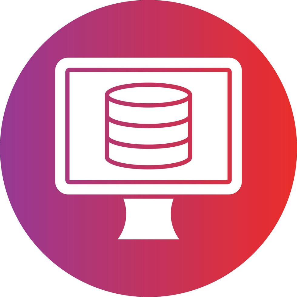 Vector Design Database Icon Style