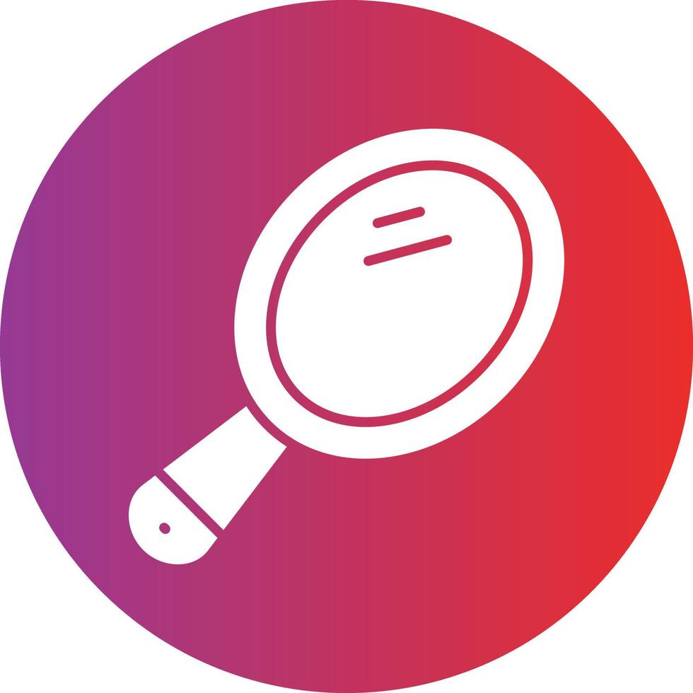 Vector Design Hand Mirror Icon Style