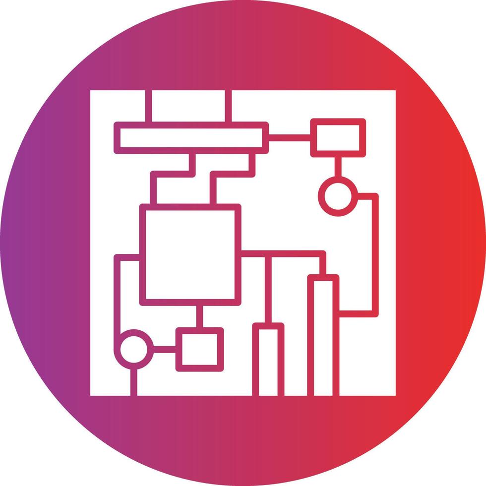 Vector Design Motherboard Icon Style