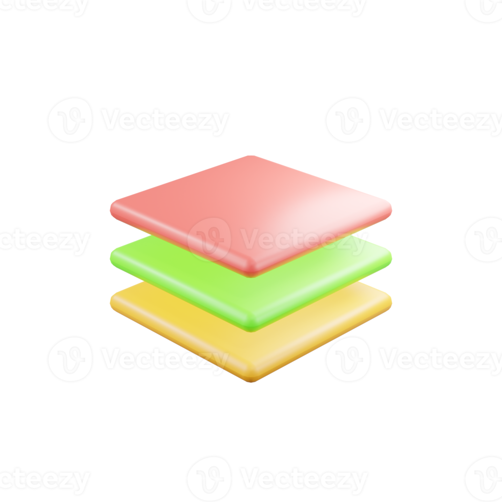 3d minimal rendering layer group png