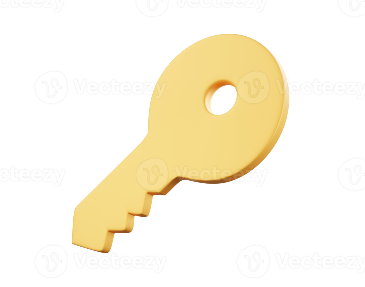 3d minimal rendering key png