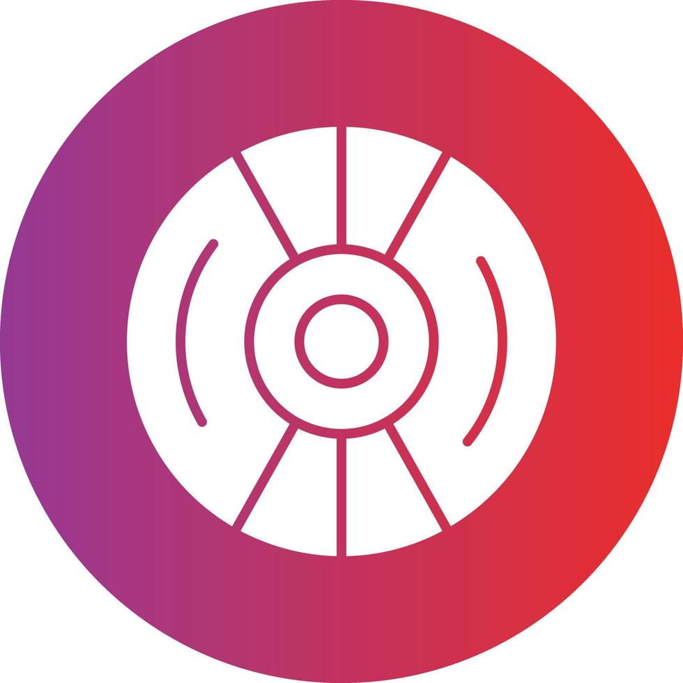 Vector Design Compact Disk Icon Style