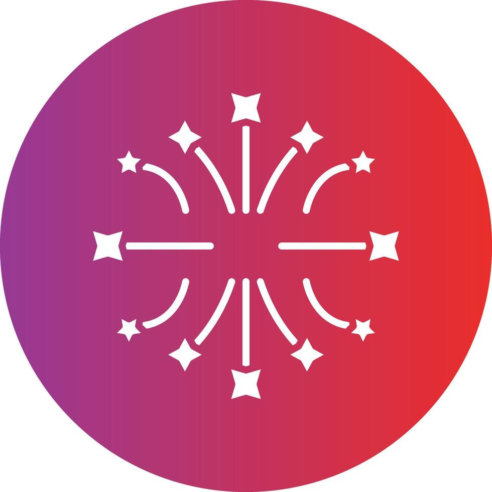 Vector Design Fireworks Icon Style
