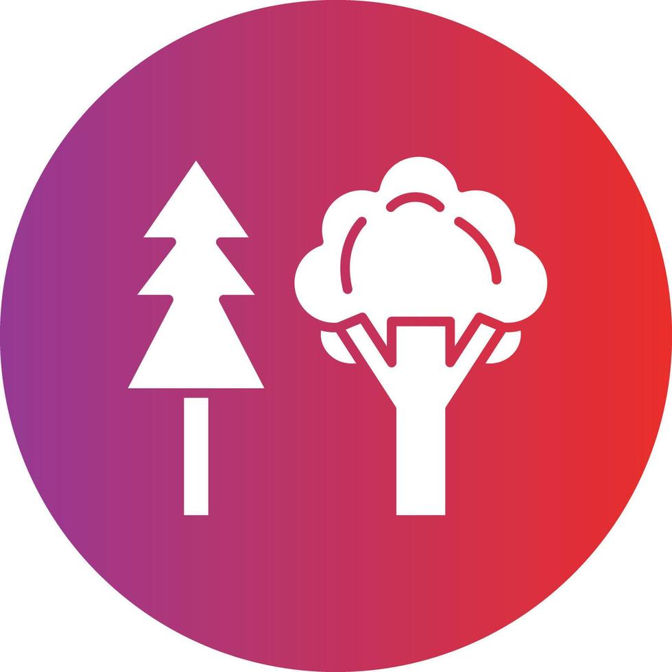 Vector Design Forest Icon Style