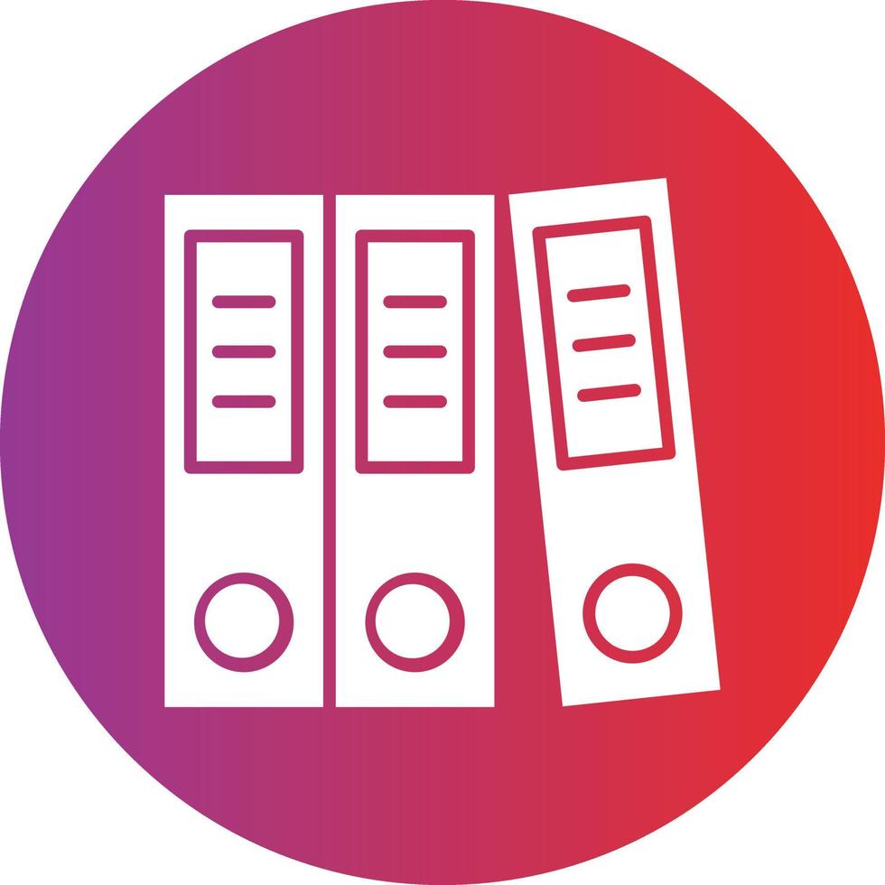Vector Design Binder Icon Style