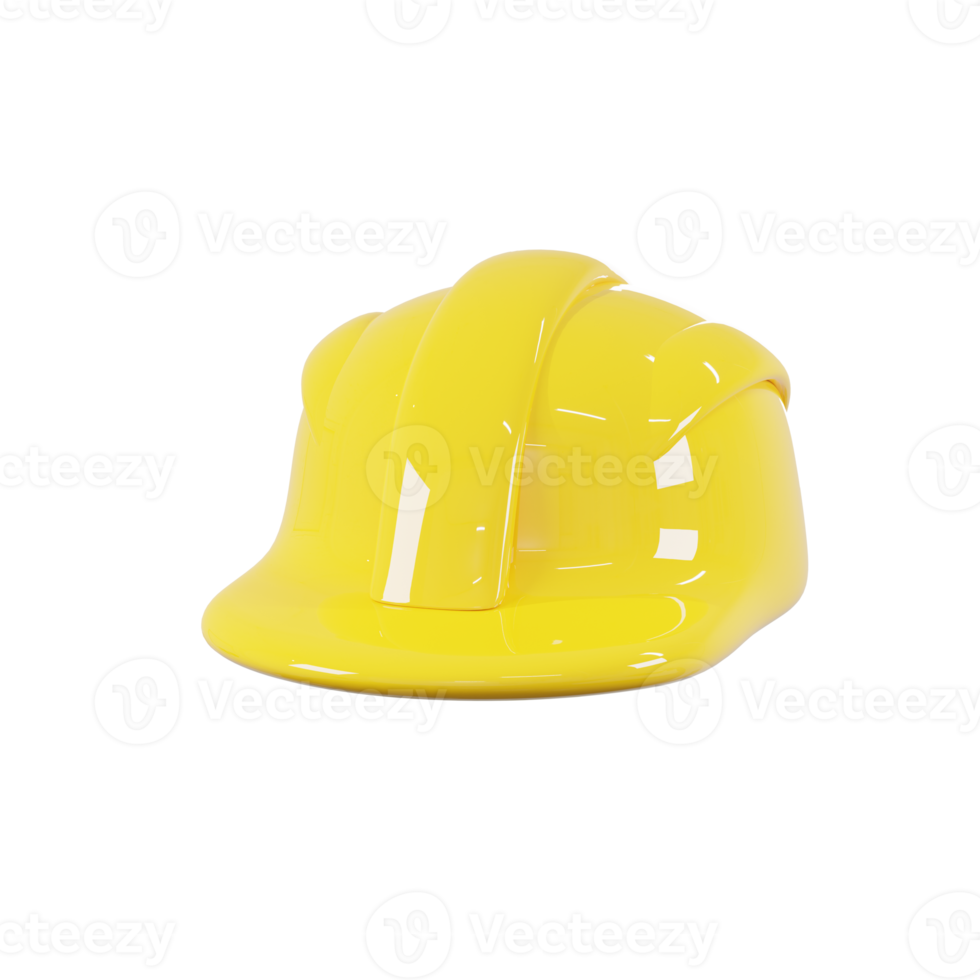 3d minimal rendering safety helm png