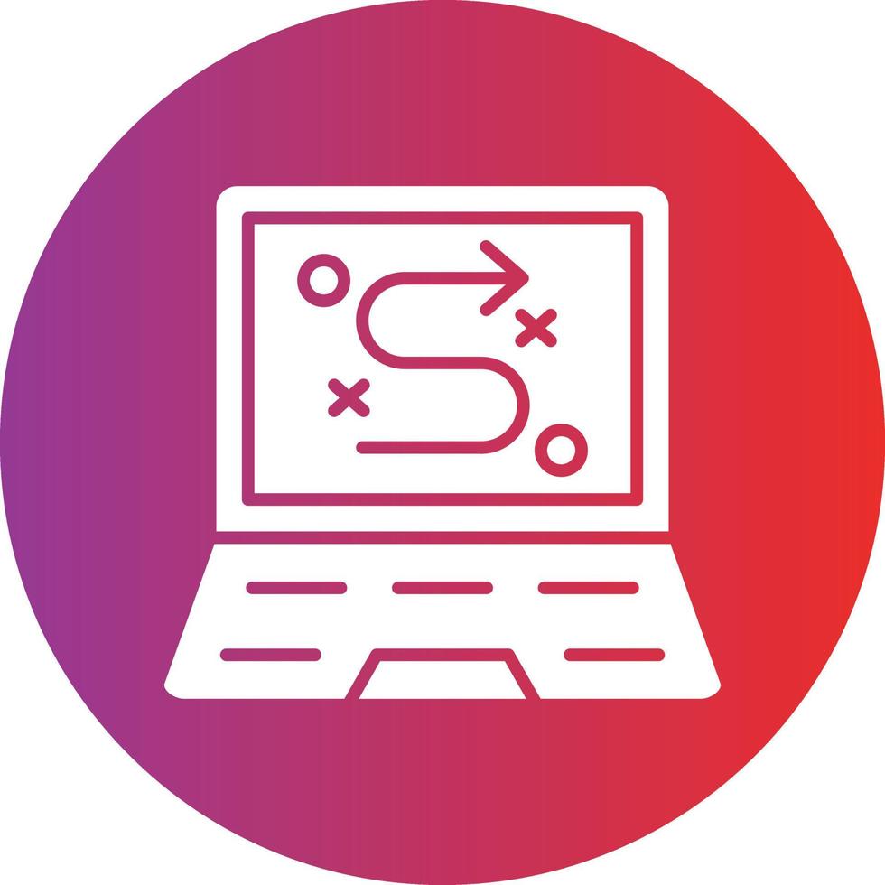 Vector Design Digital Strategy Icon Style