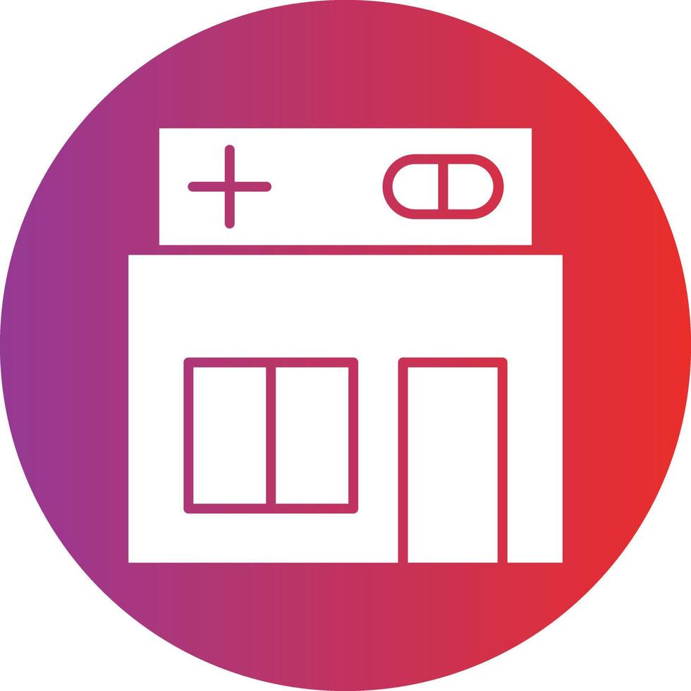Vector Design Medical Shop Icon Style