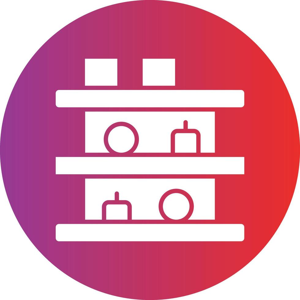 Vector Design Shelves Icon Style