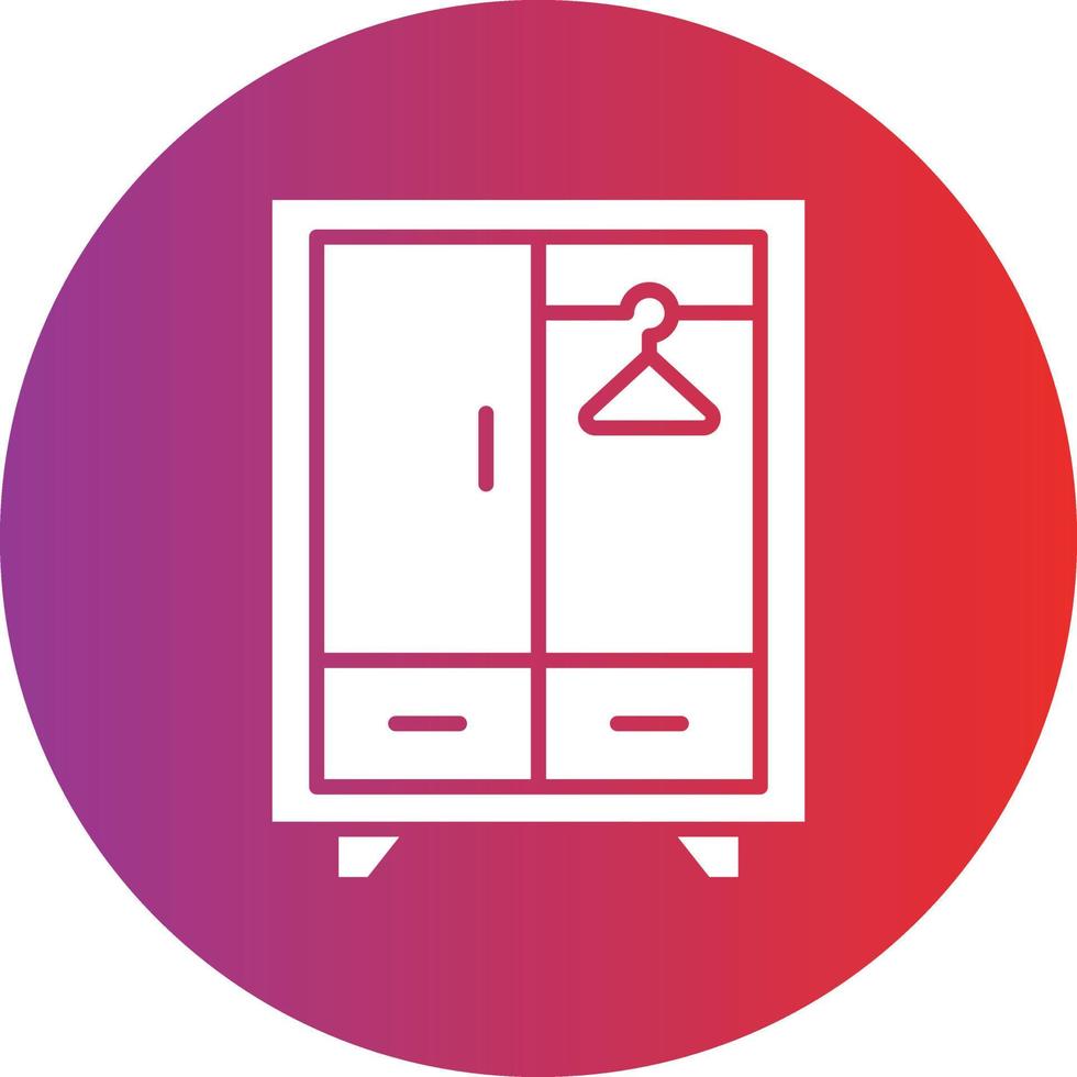 Vector Design Wardrobe Icon Style