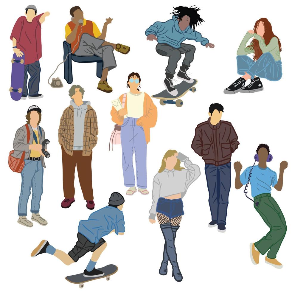 Sets of people activity ,good for graphic design resource vector