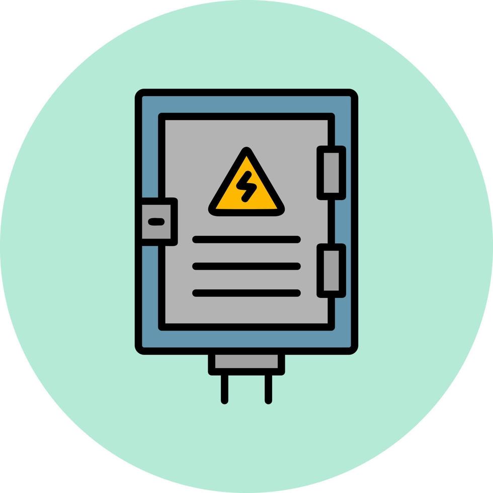 Electrical Panel Vector Icon