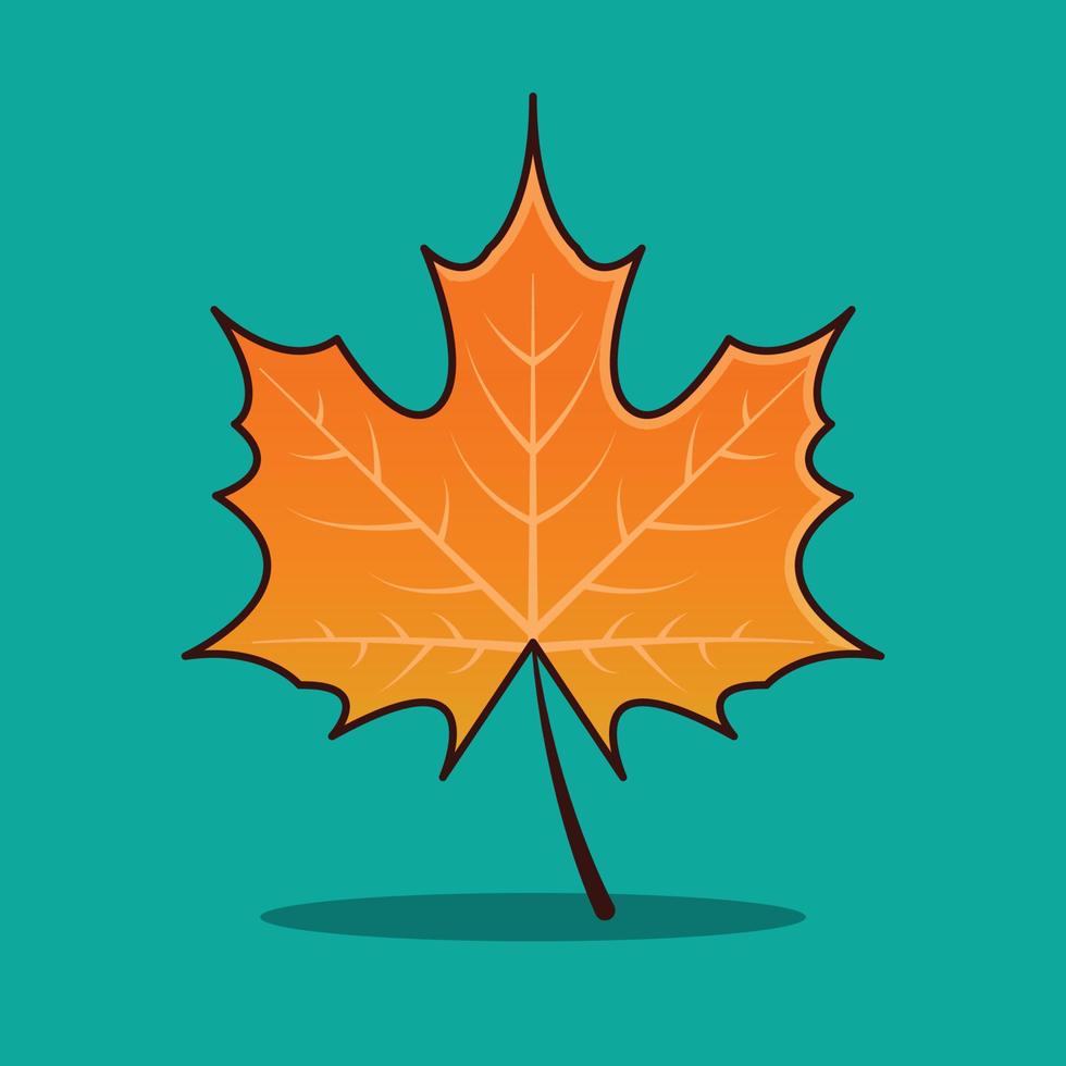 The Illustration of Fall Tree vector