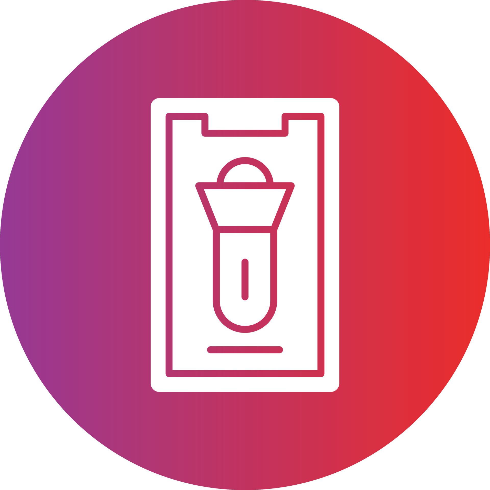 Vector Design Mobile Torch Icon Style 22533378 Vector Art at Vecteezy