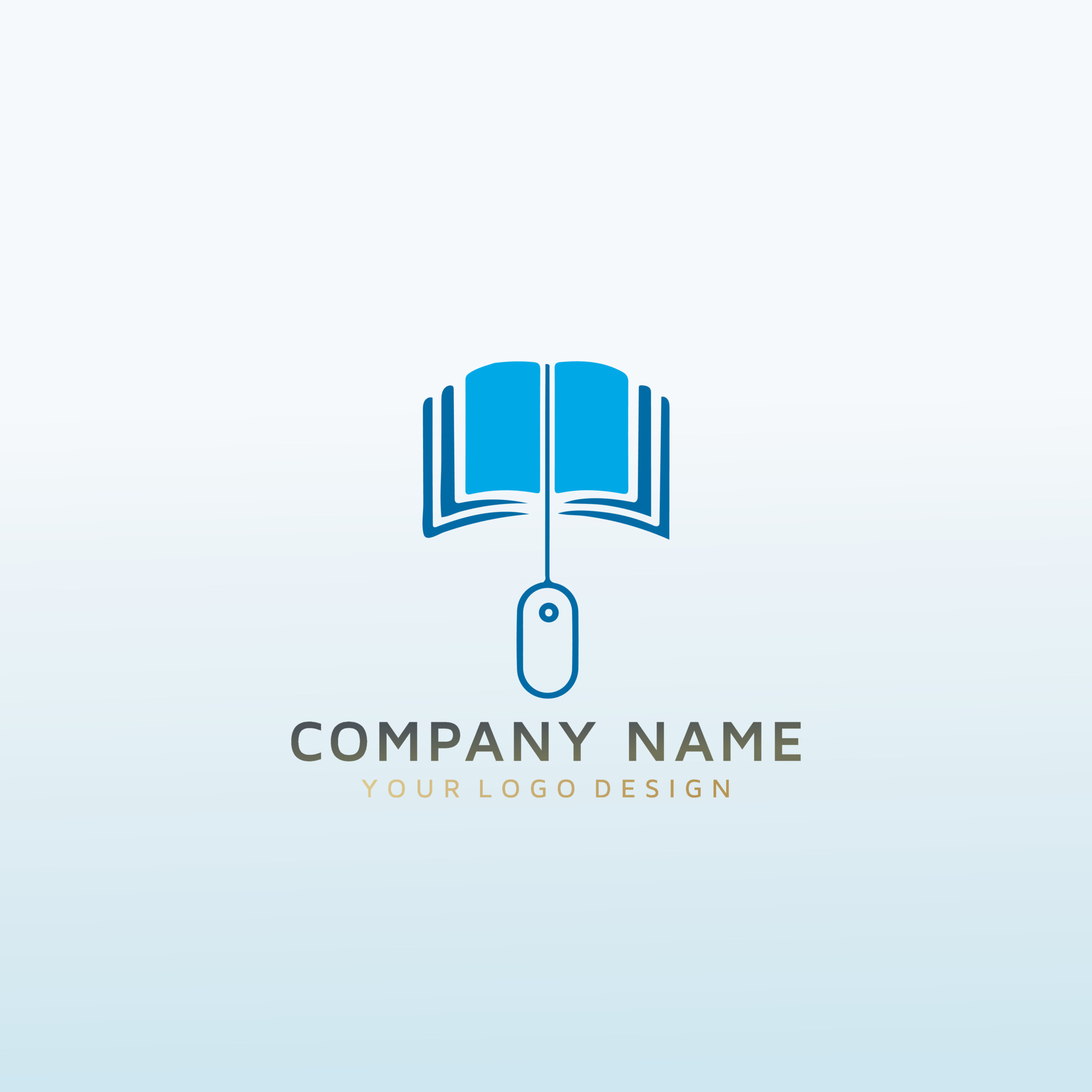Logo design for online courses 22533782 Vector Art at Vecteezy