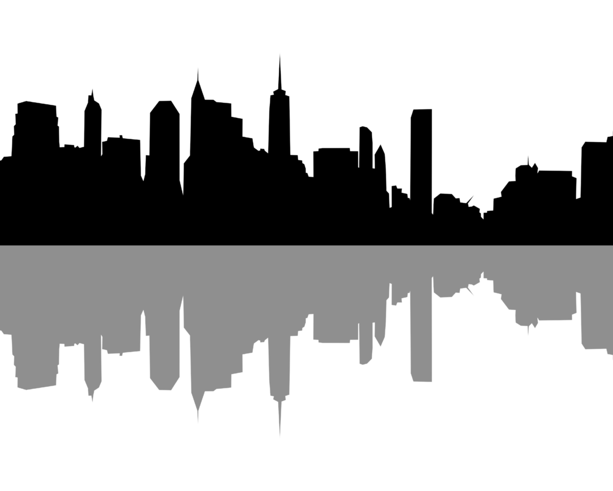 Stadt, Hintergrund Illustration. schwarz png