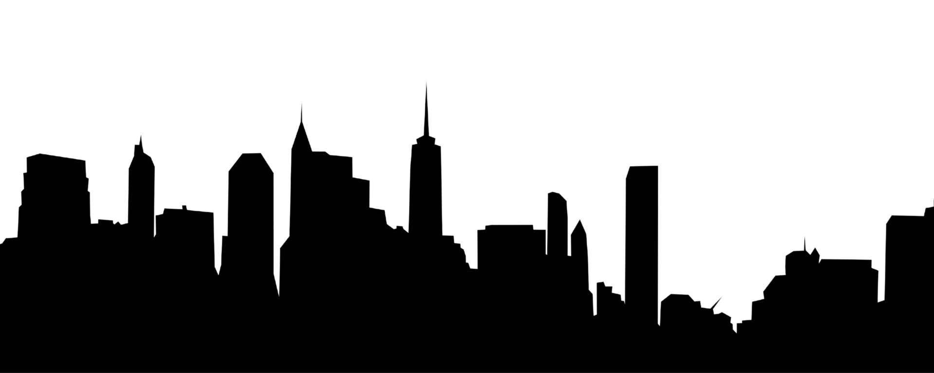 City, background illustration. Black png
