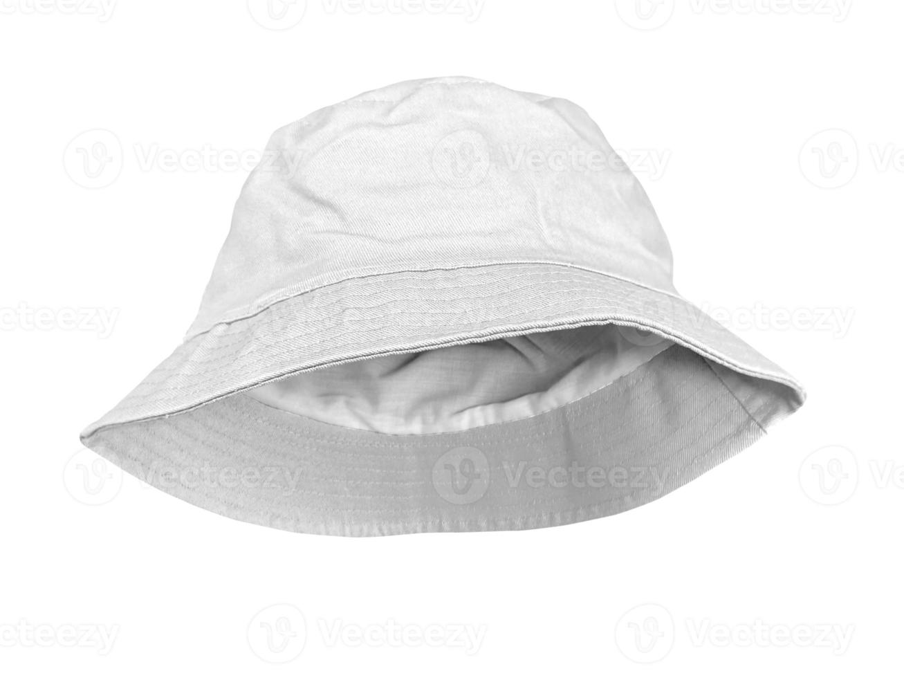 White bucket hat isolated on white background 22534305 Stock Photo at