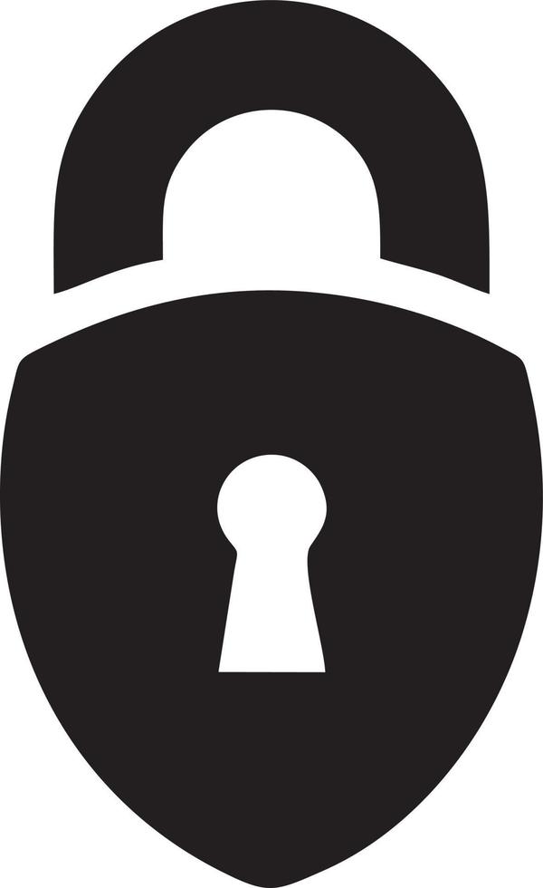 Lock security icon symbol vector image. Illustration of the key secure access system vector design. EPS 10