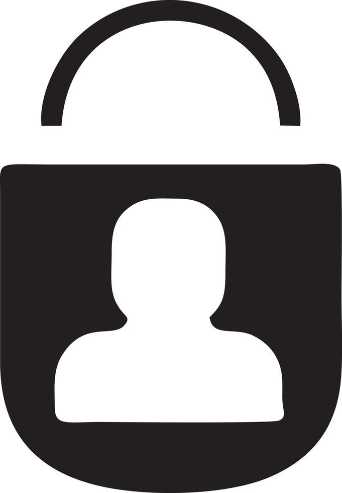 Lock security icon symbol vector image. Illustration of the key secure access system vector design. EPS 10