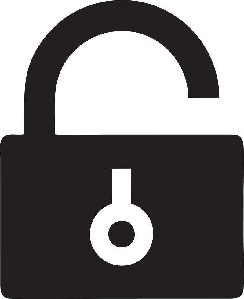 Lock security icon symbol vector image. Illustration of the key secure access system vector design. EPS 10