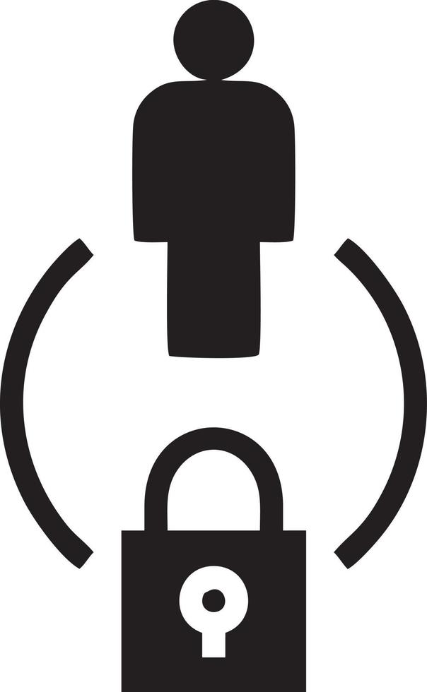 Lock security icon symbol vector image. Illustration of the key secure access system vector design. EPS 10