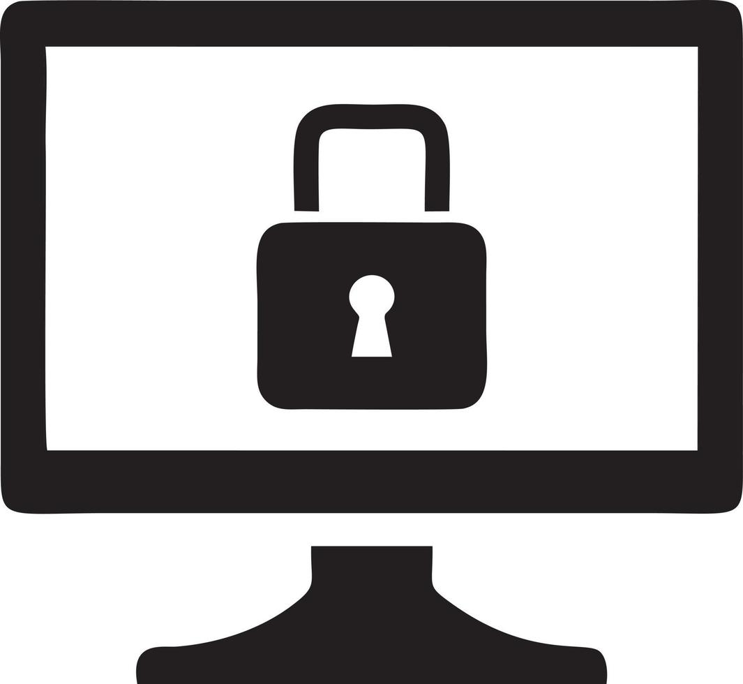 Lock security icon symbol vector image. Illustration of the key secure access system vector design. EPS 10