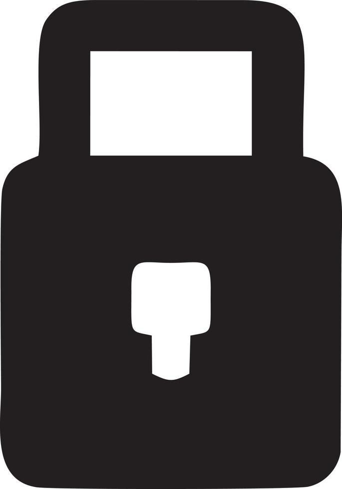 Lock security icon symbol vector image. Illustration of the key secure access system vector design. EPS 10