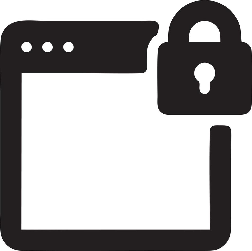 Lock security icon symbol vector image. Illustration of the key secure access system vector design. EPS 10