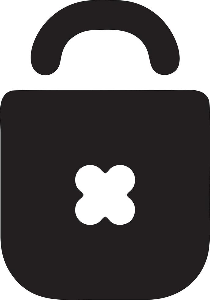 Lock security icon symbol vector image. Illustration of the key secure access system vector design. EPS 10