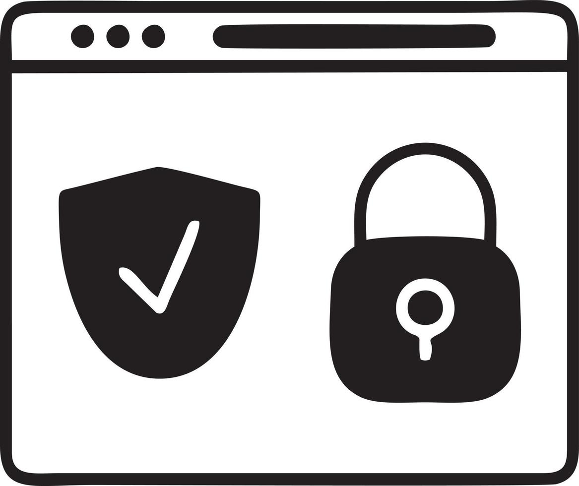 Lock security icon symbol vector image. Illustration of the key secure access system vector design. EPS 10