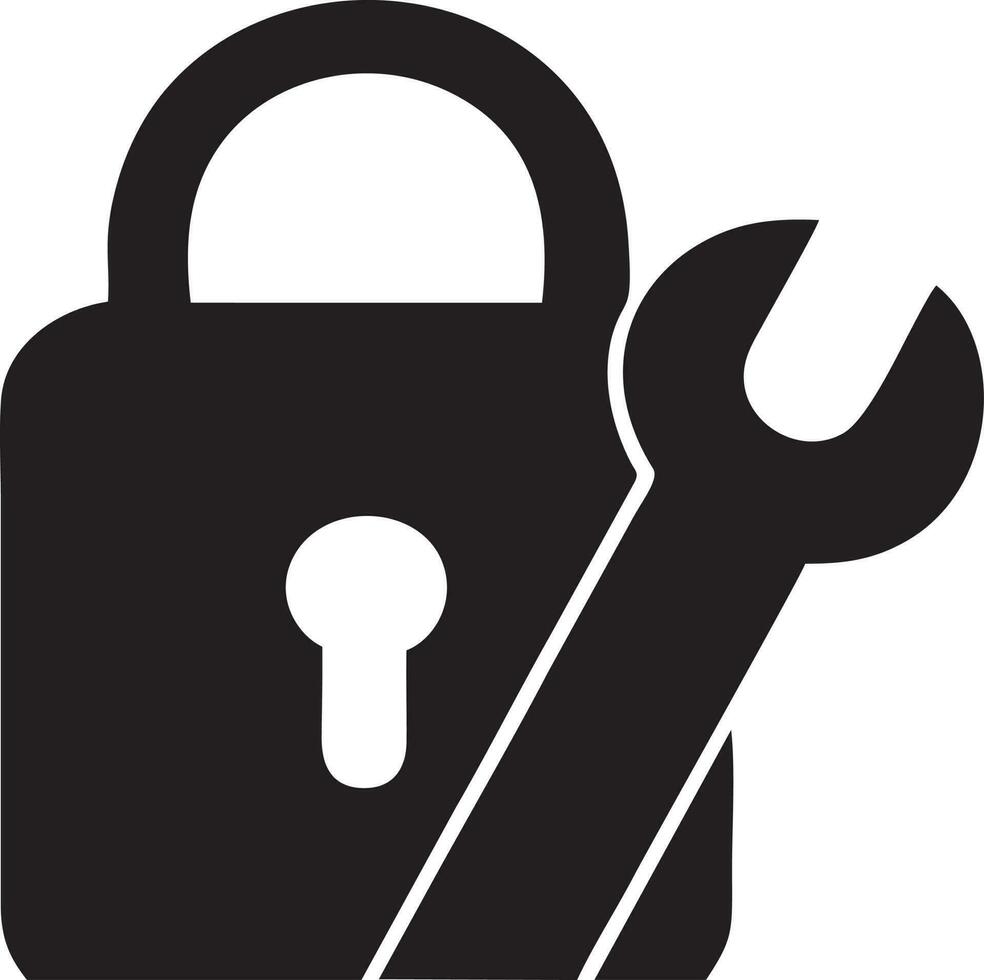 Lock security icon symbol vector image. Illustration of the key secure access system vector design. EPS 10