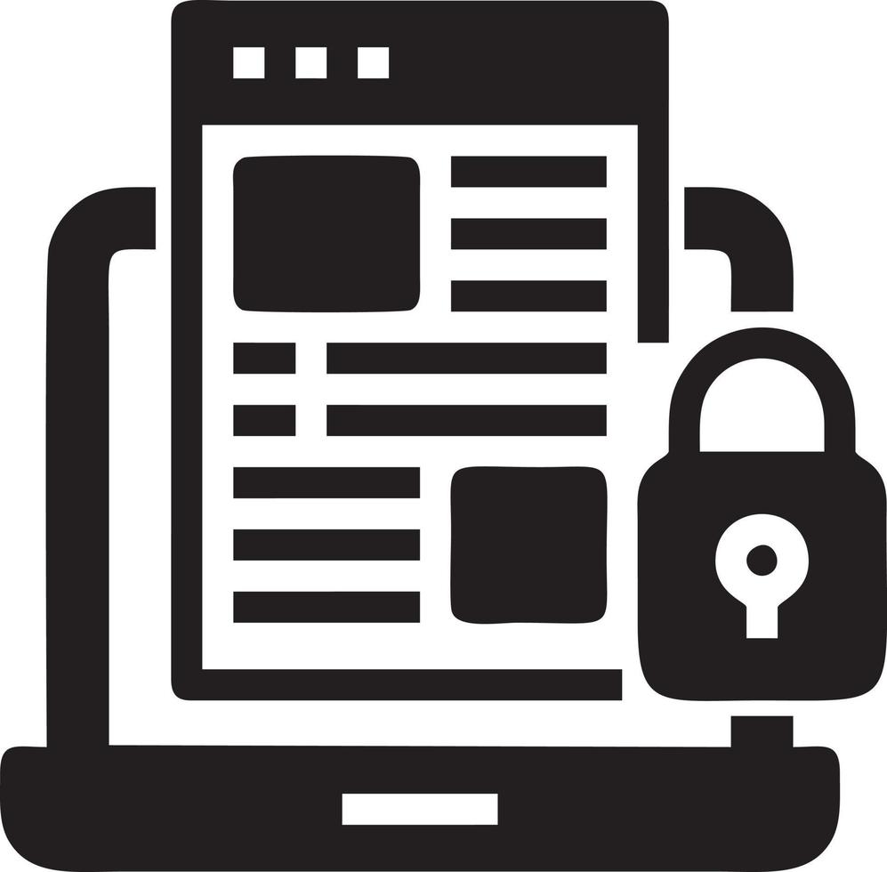 Lock security icon symbol vector image. Illustration of the key secure access system vector design. EPS 10