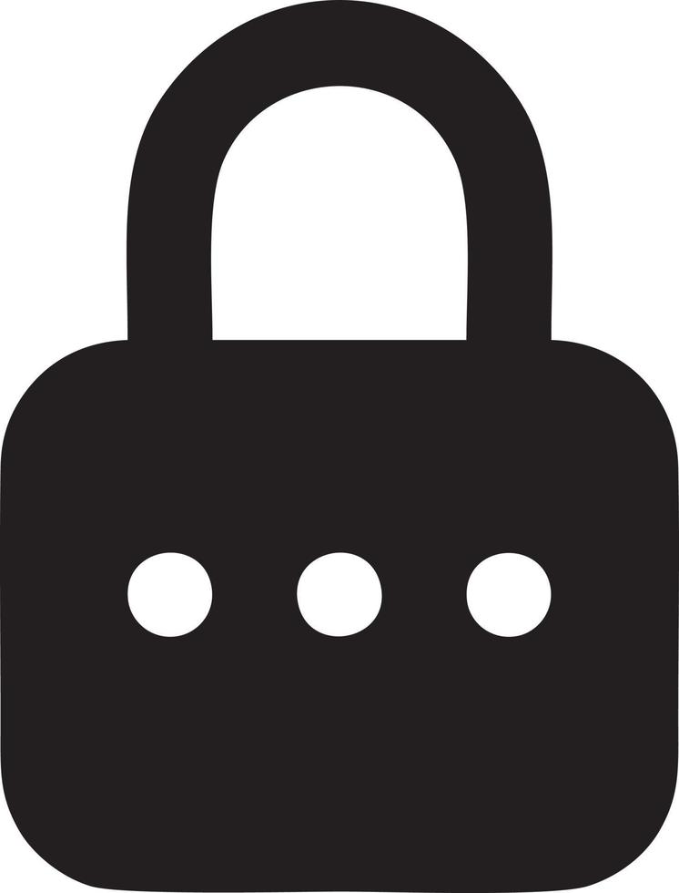 Lock security icon symbol vector image. Illustration of the key secure access system vector design. EPS 10