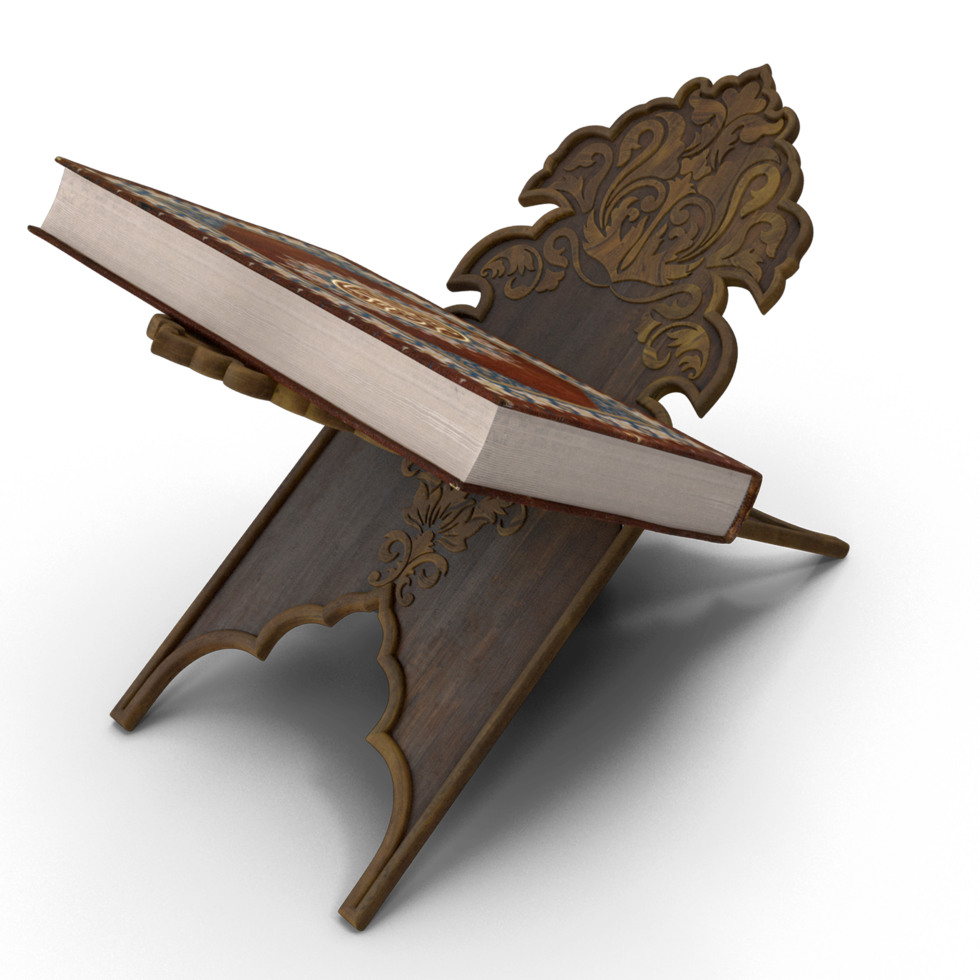 Holy Quran with book holder png