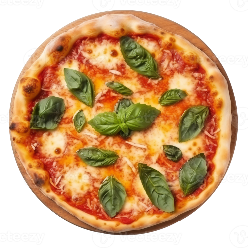 Hot pizza isolated. png