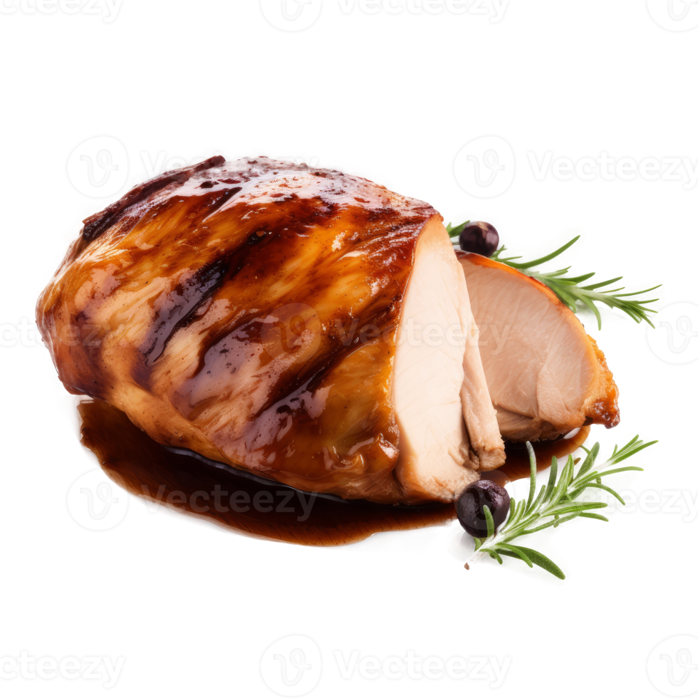 Fried turkey isolated png