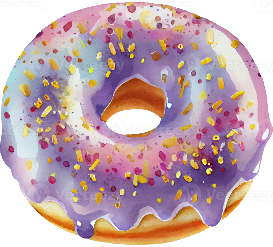 Free Blueberry Donut Watercolor Illustration 22536783 PNG With Free Blueberry Donut Watercolor Illustration 22536783 PNG With