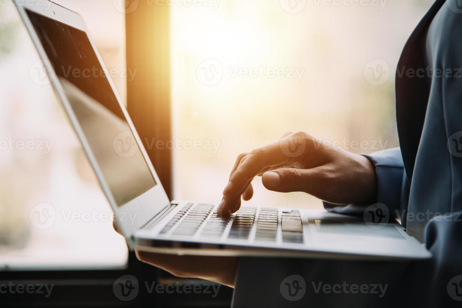 Business Documents, Auditor businesswoman checking searching document legal prepare paperwork or report for analysis TAX time,accountant Documents data contract partner deal in workplace office photo
