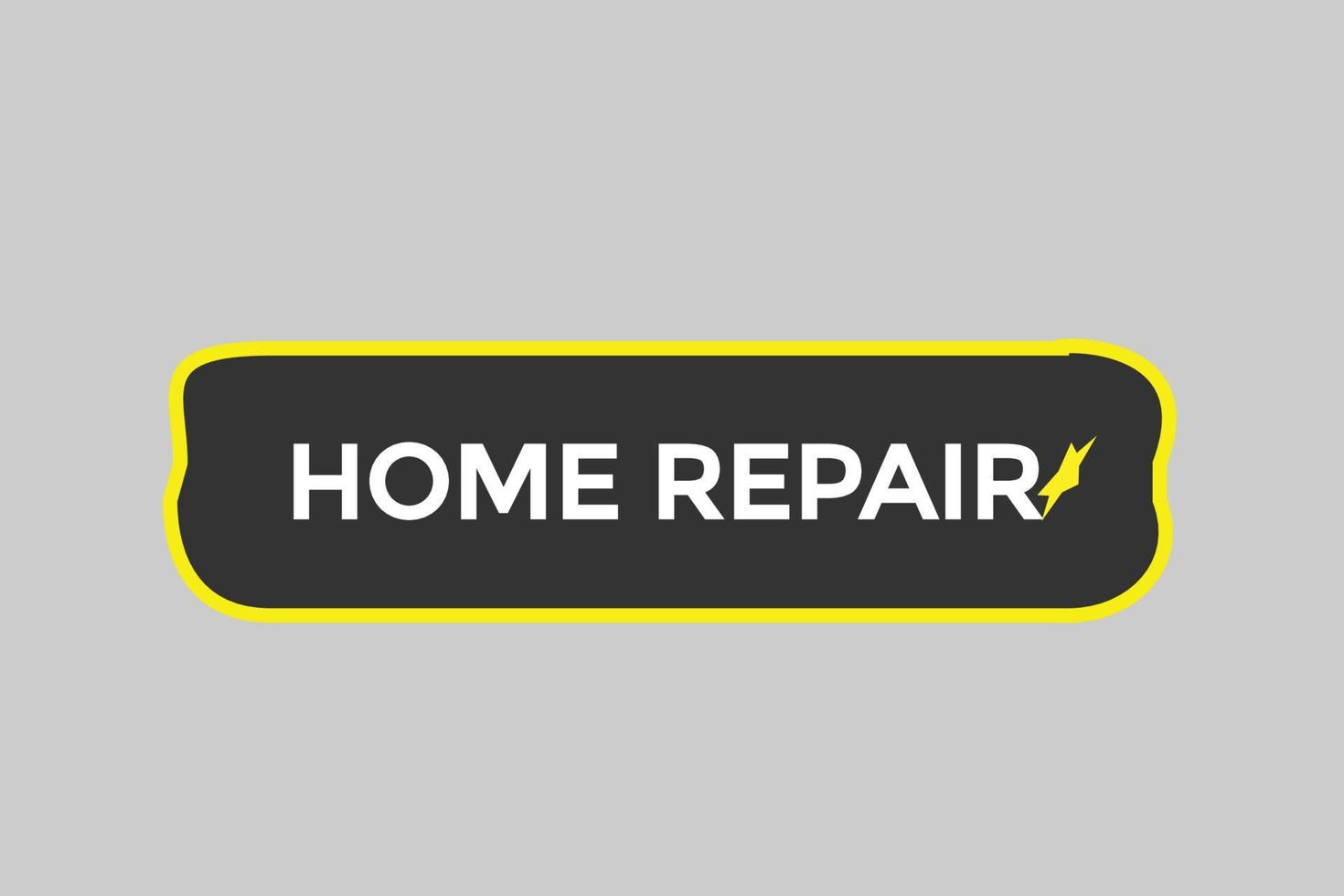 hogar reparar vectores.signo etiqueta burbuja habla hogar reparar vector